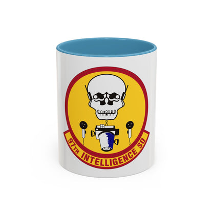 97th Intelligence Squadron (U.S. Air Force) Accent Coffee Mug