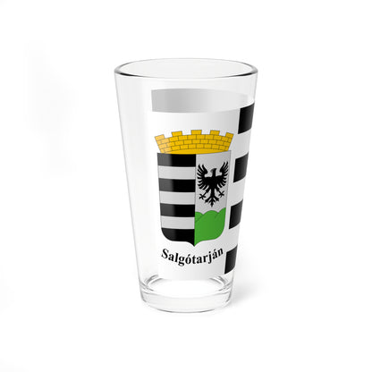 Flag of Salgotarjan (Hungary) Pint Glass 16oz
