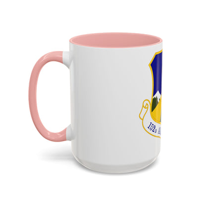 152d Airlift Wing (U.S. Air Force) Accent Coffee Mug