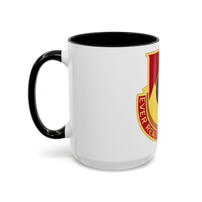 607th Armored Field Artillery Battalion (U.S. Army) Accent Coffee Mug