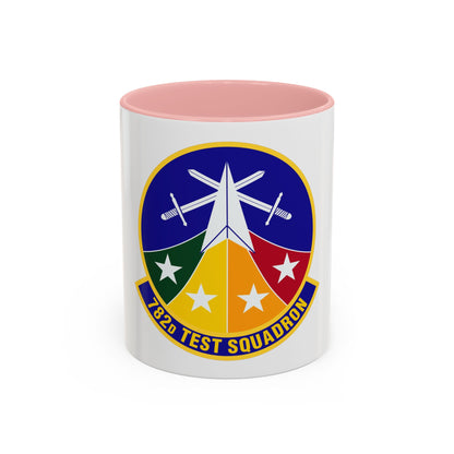 782d Test Squadron (U.S. Air Force) Accent Coffee Mug
