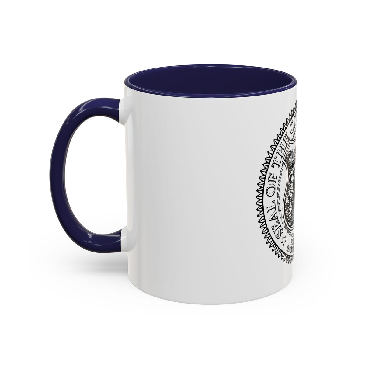 Seal of Providence Rhode Island - Accent Coffee Mug