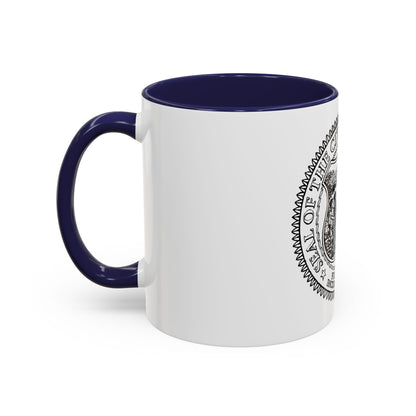 Seal of Providence Rhode Island - Accent Coffee Mug