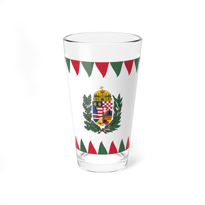 Flag of the Chief of the Honved General Staff 1940-1945 (Hungary) Pint Glass 16oz