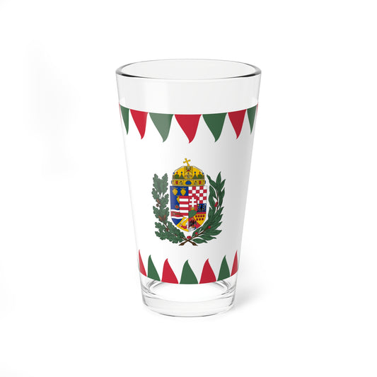 Flag of the Chief of the Honved General Staff 1940-1945 (Hungary) Pint Glass 16oz
