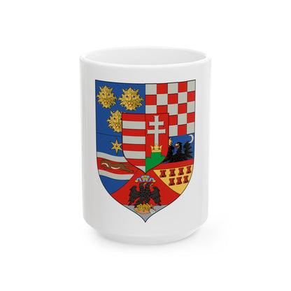 Hungary Country History Mid (1867) - White Coffee Mug