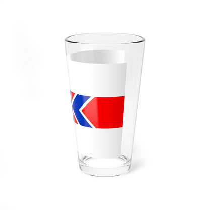 漁業取締及調査ノ為農林省ニ於テ使用スル船舶ノ旗章 (Japan) Pint Glass 16oz