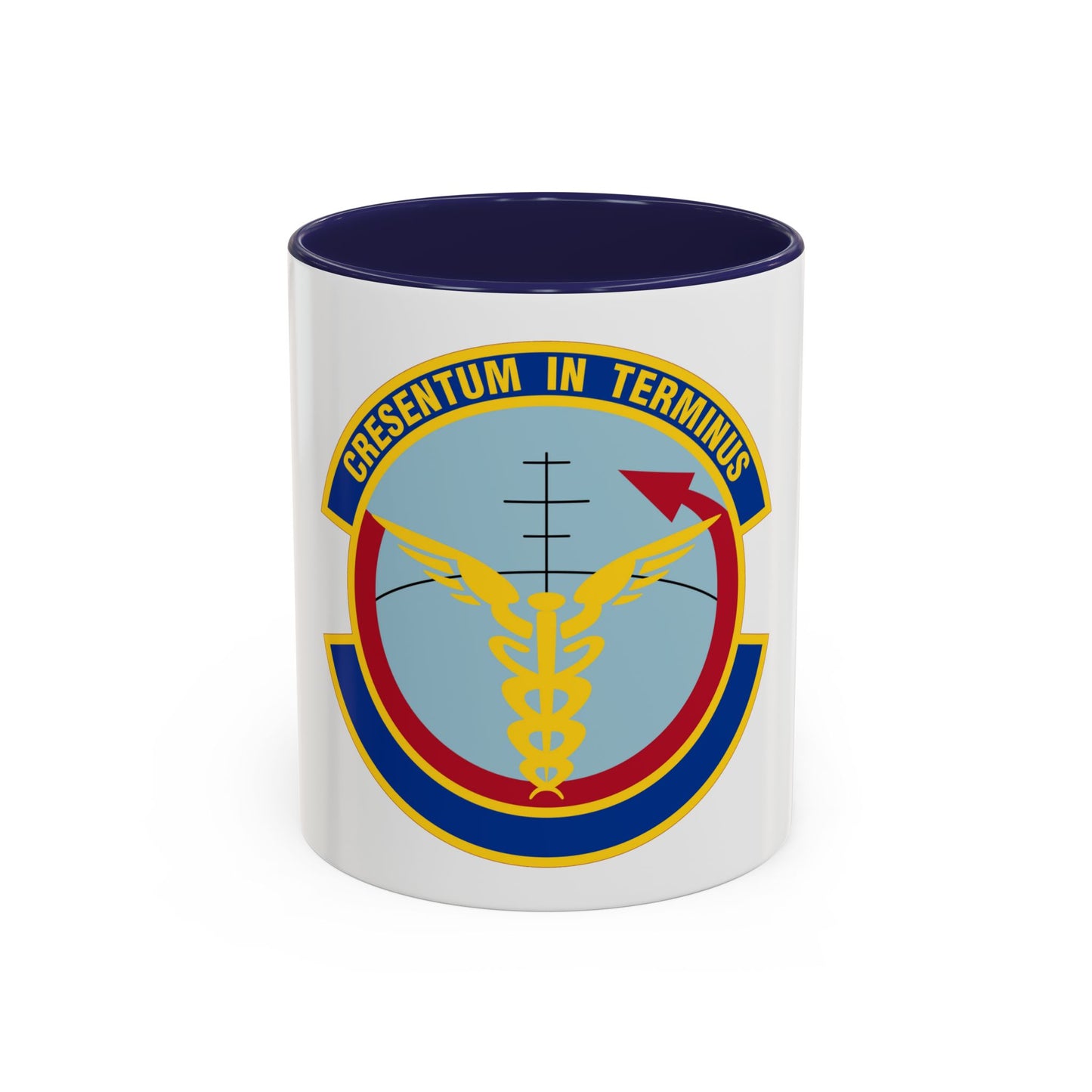 412 Operational Medical Readiness Squadron AFMC (U.S. Air Force) Accent Coffee Mug