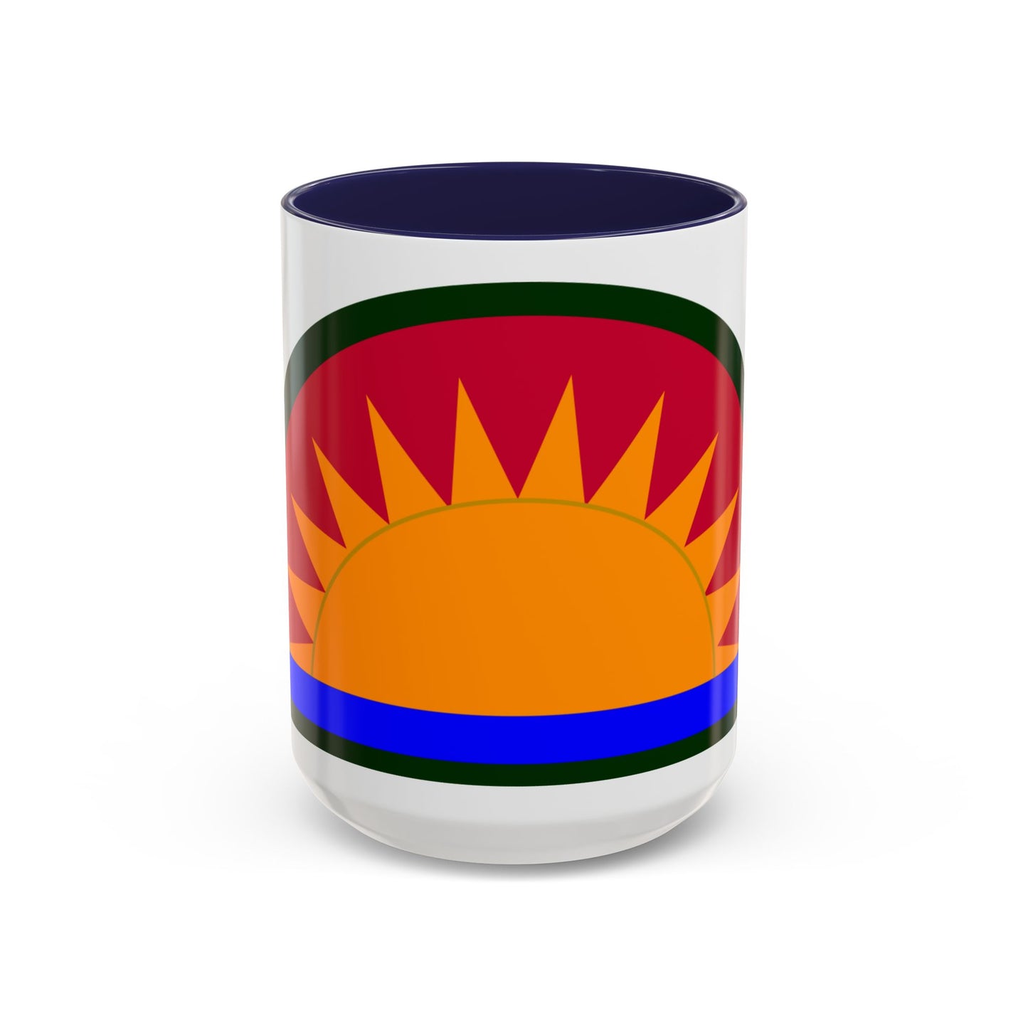 41st Infantry Division SSI (U.S. Army) Accent Coffee Mug