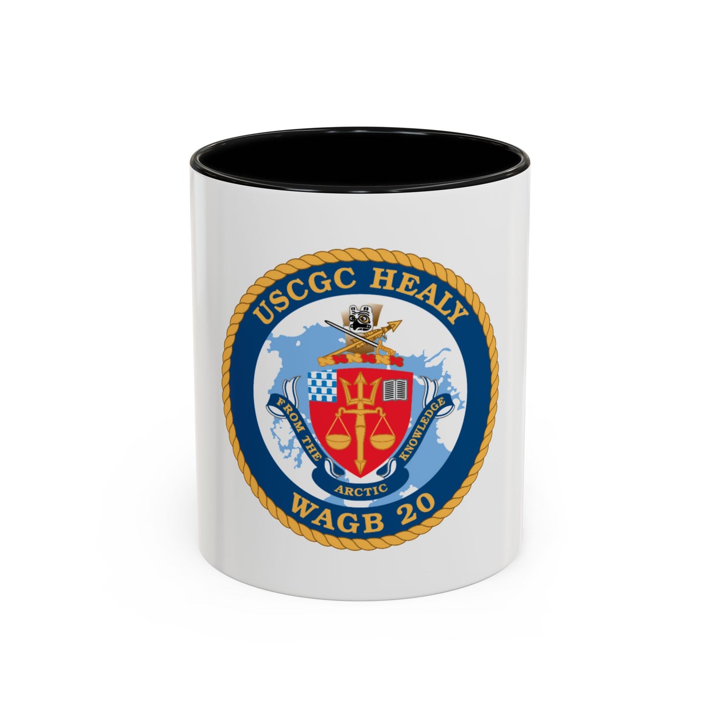 USCGC Healy WAGB 20 (U.S. Coast Guard) Accent Coffee Mug