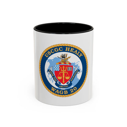 USCGC Healy WAGB 20 (U.S. Coast Guard) Accent Coffee Mug