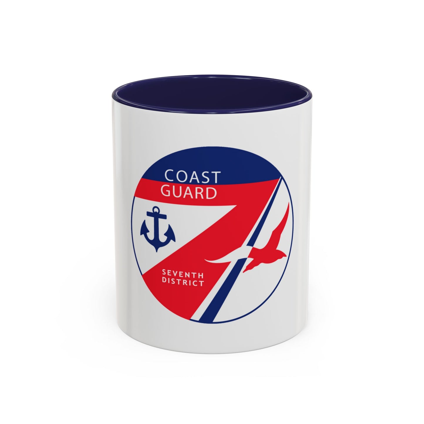 Coast Guard Seventh District (U.S. Coast Guard) Accent Coffee Mug