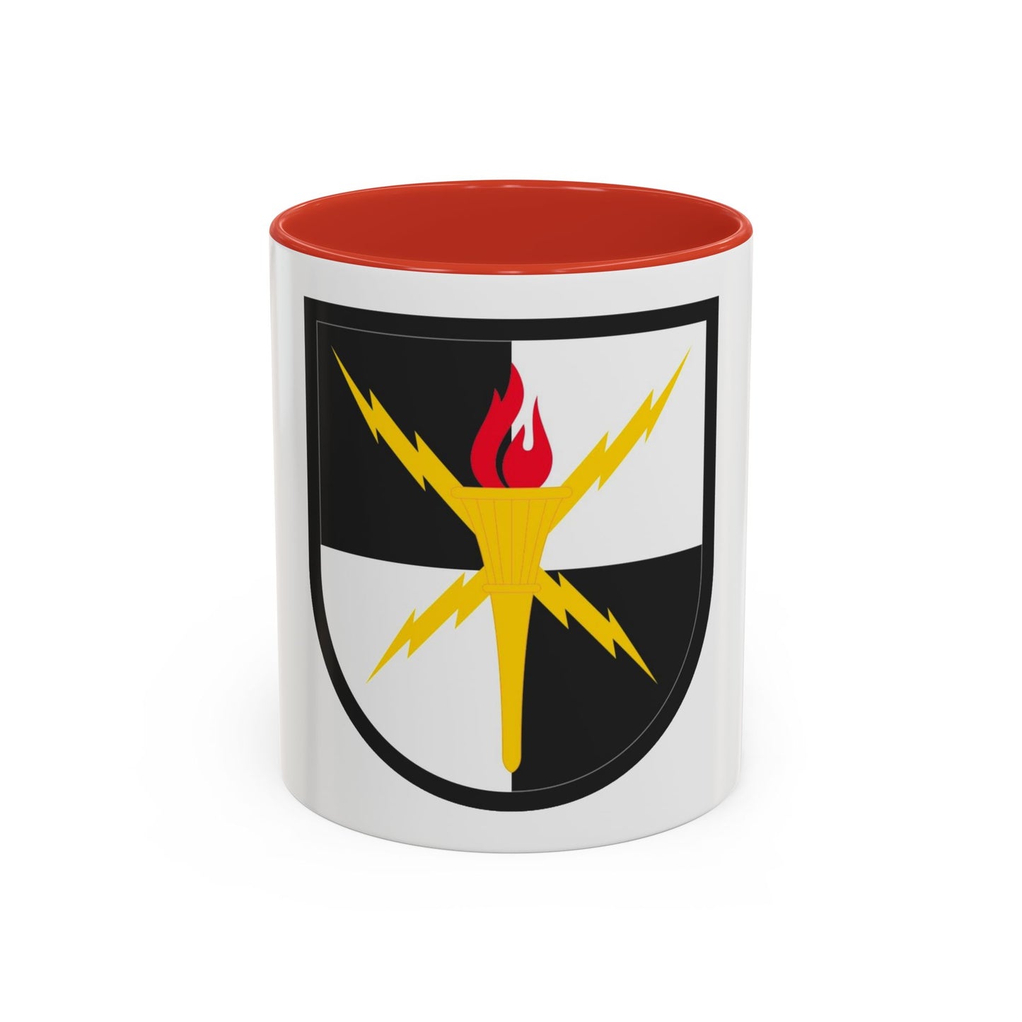 United States Cyber School (U.S. Army) Accent Coffee Mug