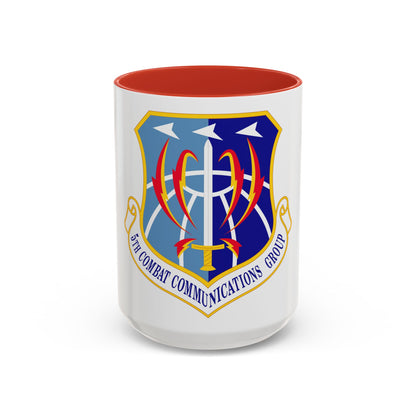 5 Combat Communications Group ACC (U.S. Air Force) Accent Coffee Mug