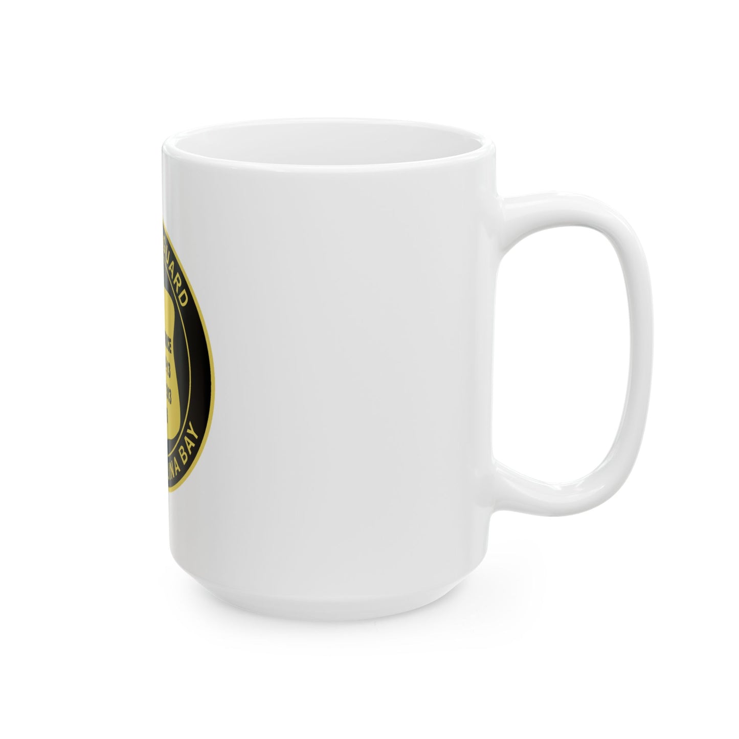 USCG Station Yaquina Bay (U.S. Coast Guard) White Coffee Mug