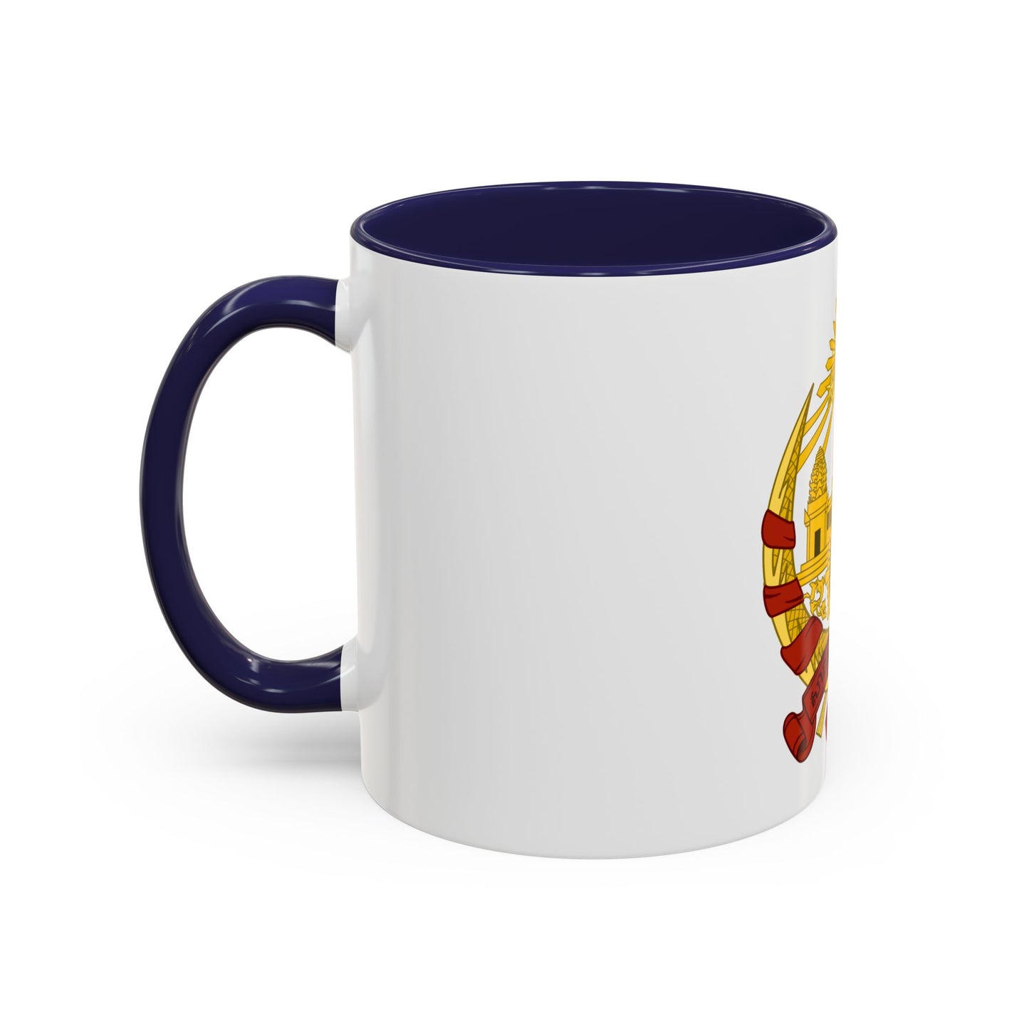 Coat of arms of the Khmer Republic - Accent Coffee Mug