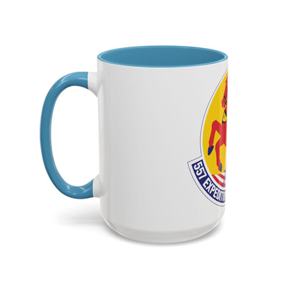 557th Expeditionary Red Horse Squadron (U.S. Air Force) Accent Coffee Mug