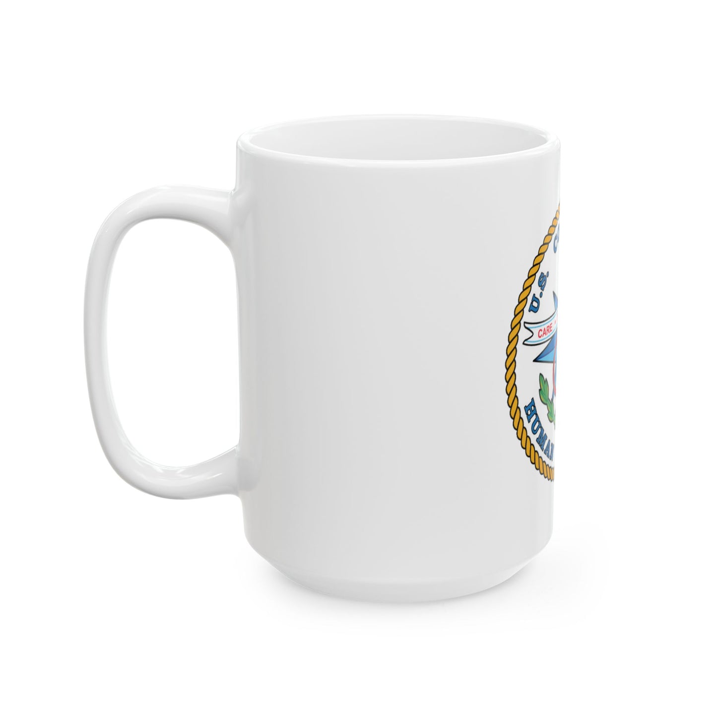 USCG Human Resources (U.S. Coast Guard) White Coffee Mug