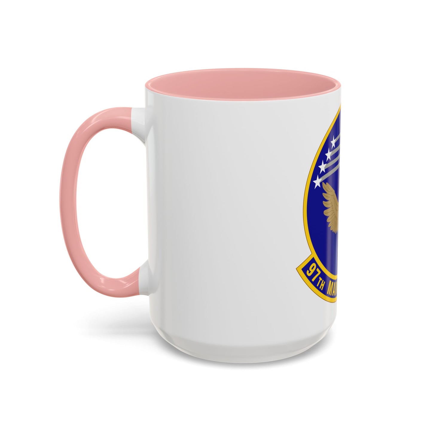 97 Maintenance Squadron AETC (U.S. Air Force) Accent Coffee Mug
