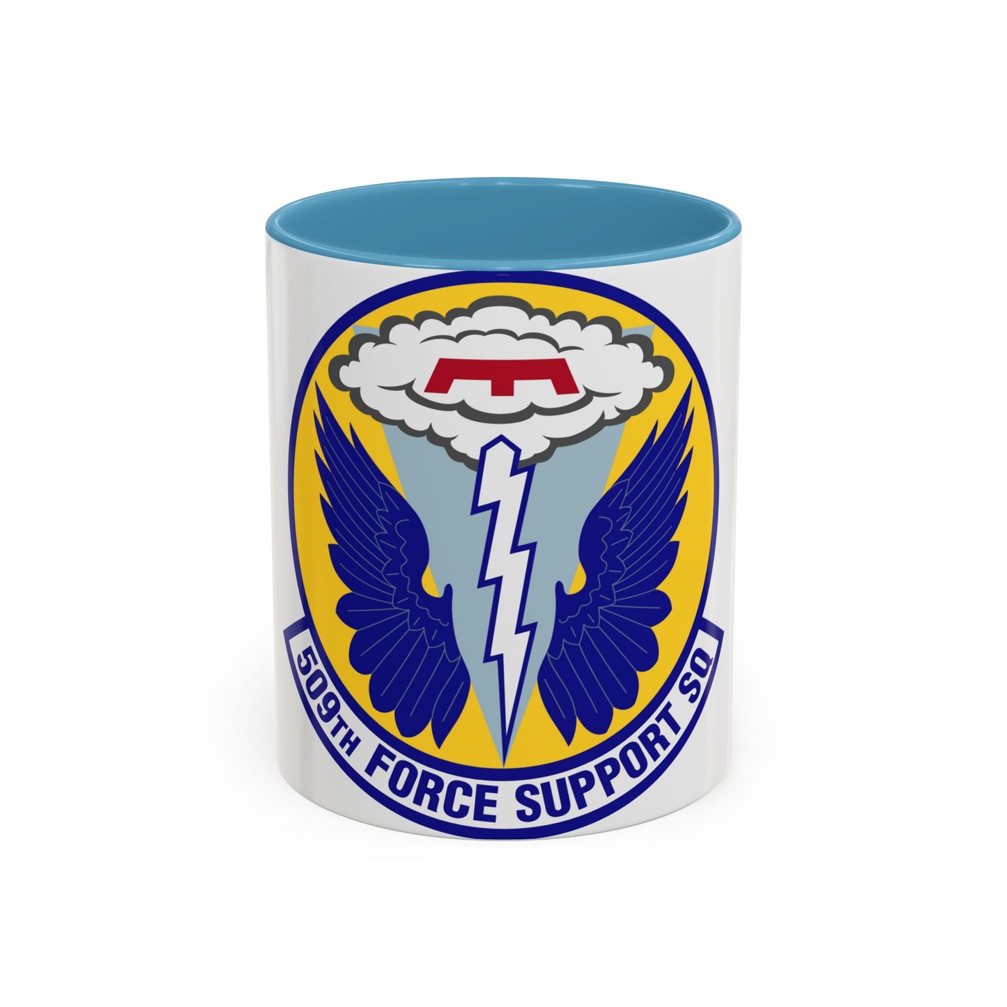 509th Force Support Squadron (U.S. Air Force) Accent Coffee Mug