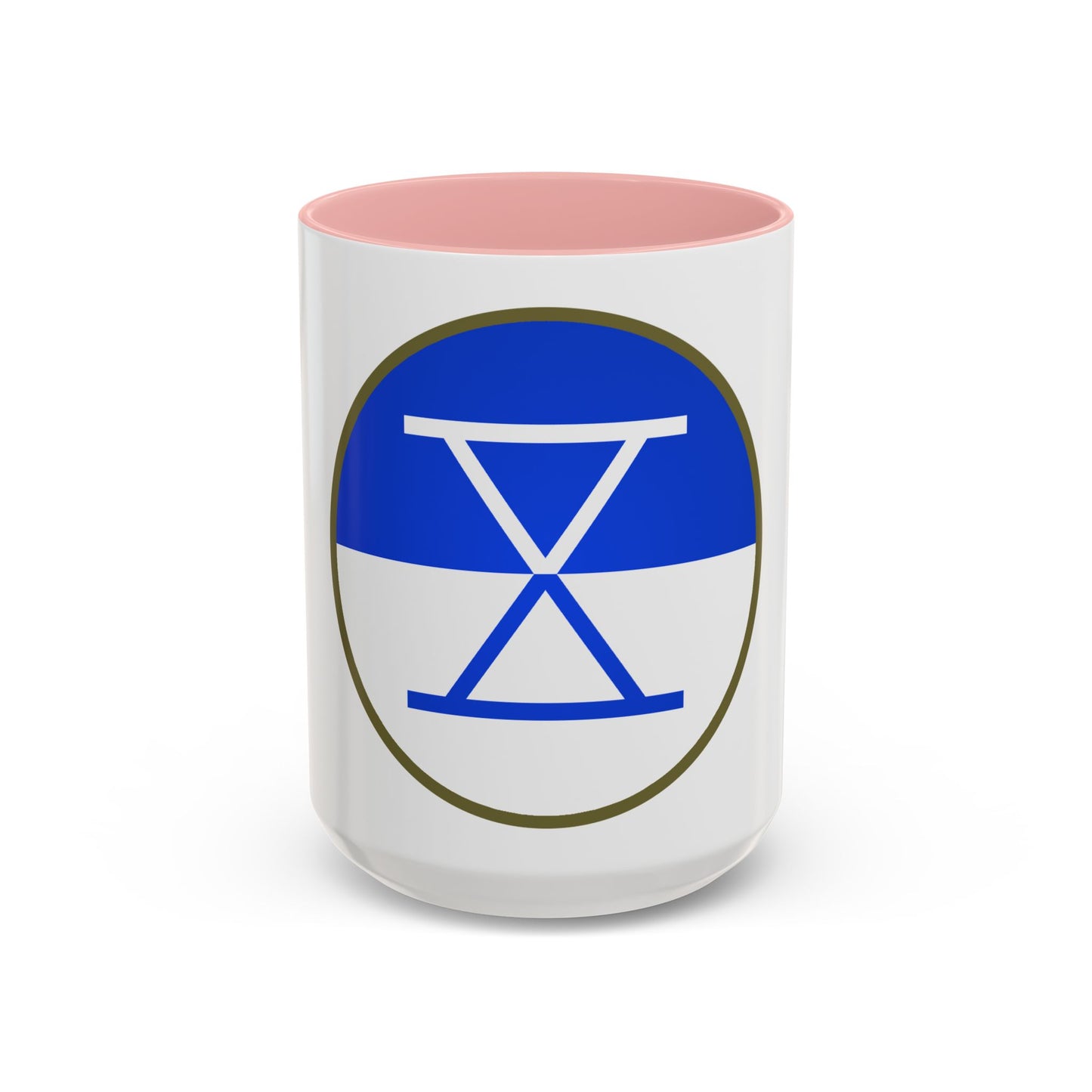 X Corps (U.S. Army) Accent Coffee Mug