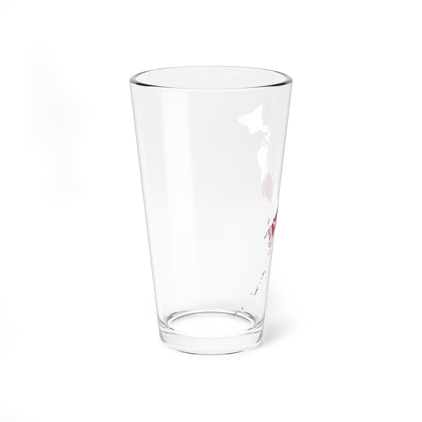 Flag-map of Japan (Japan) Pint Glass 16oz