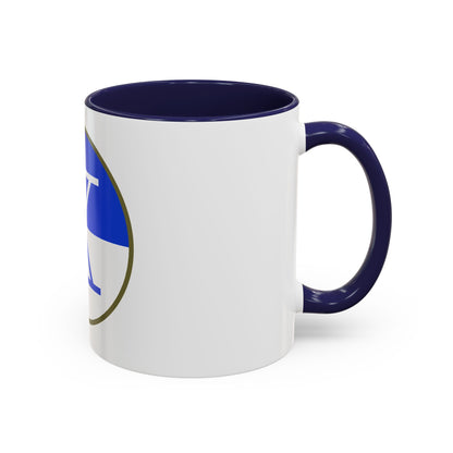 X Corps (U.S. Army) Accent Coffee Mug