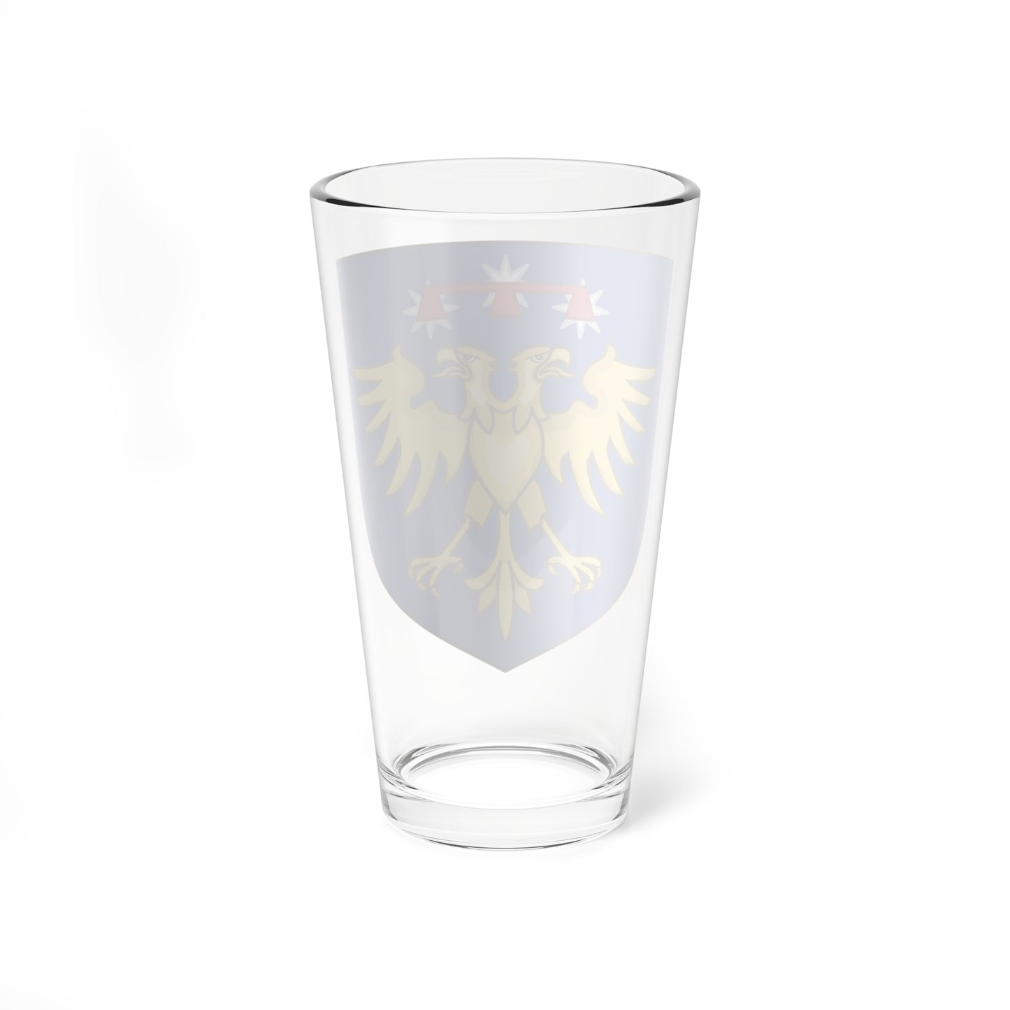 Sean Michael Harvey Brazeau Escutcheon as Heir Apparent (Canada) (Coat of Arms) Pint Glass 16oz