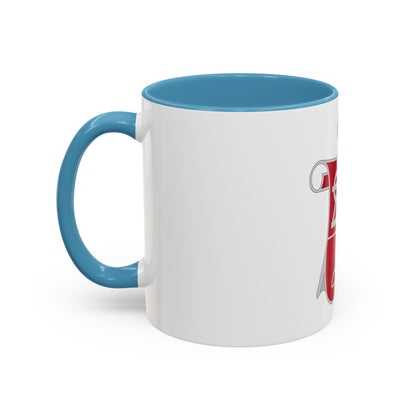 62 Engineer Company (U.S. Army) Accent Coffee Mug