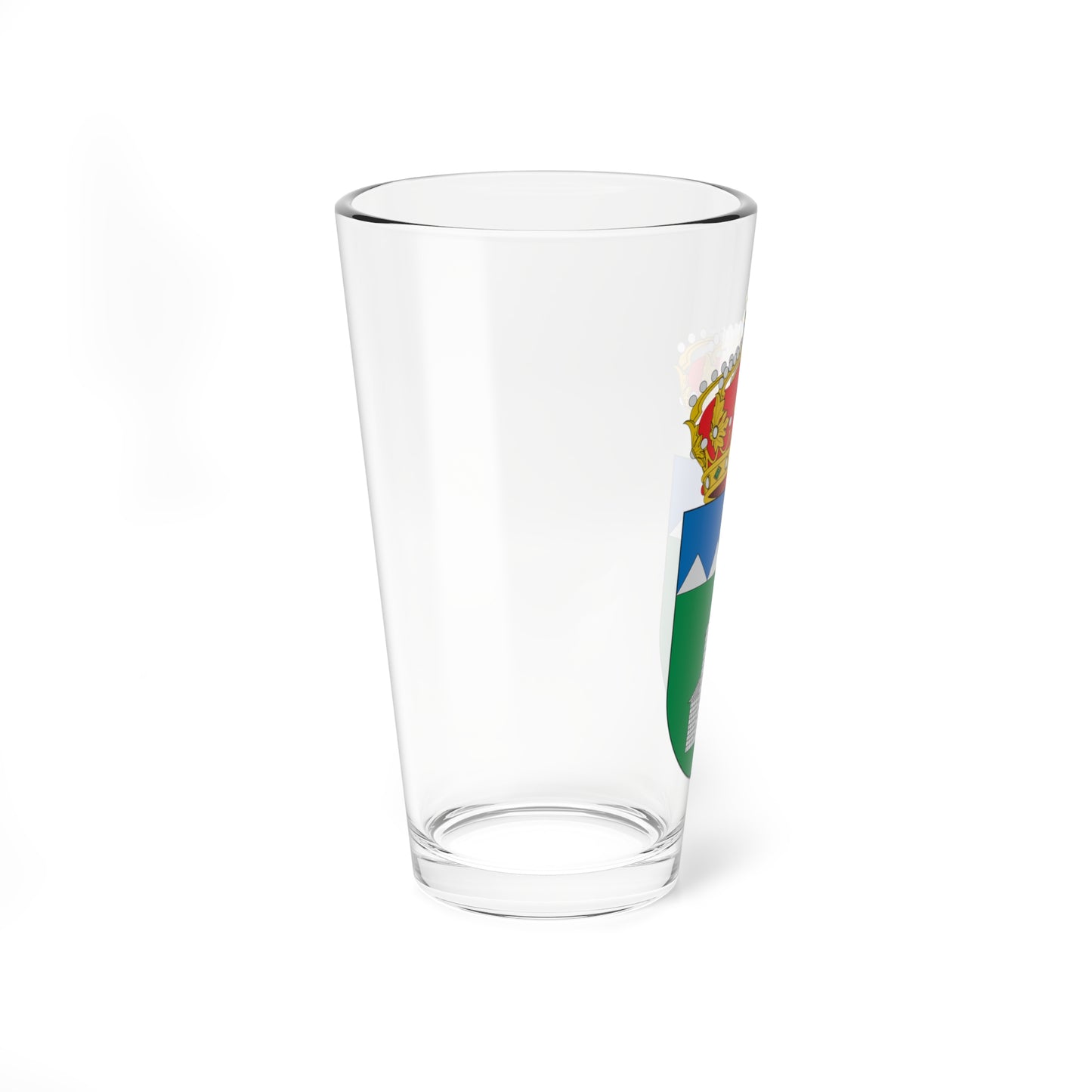Escudo de Borau (Spain) (Coat of Arms) Pint Glass 16oz