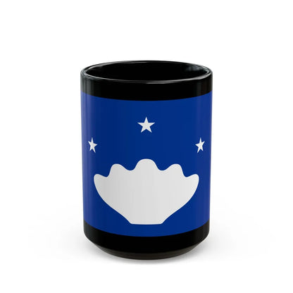 Flag of Hatohobei Palau - Black Coffee Mug-15oz-Go Mug Yourself