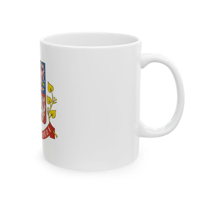 Greater coat of arms of the Czech Republic (Presidential version) - White Coffee Mug
