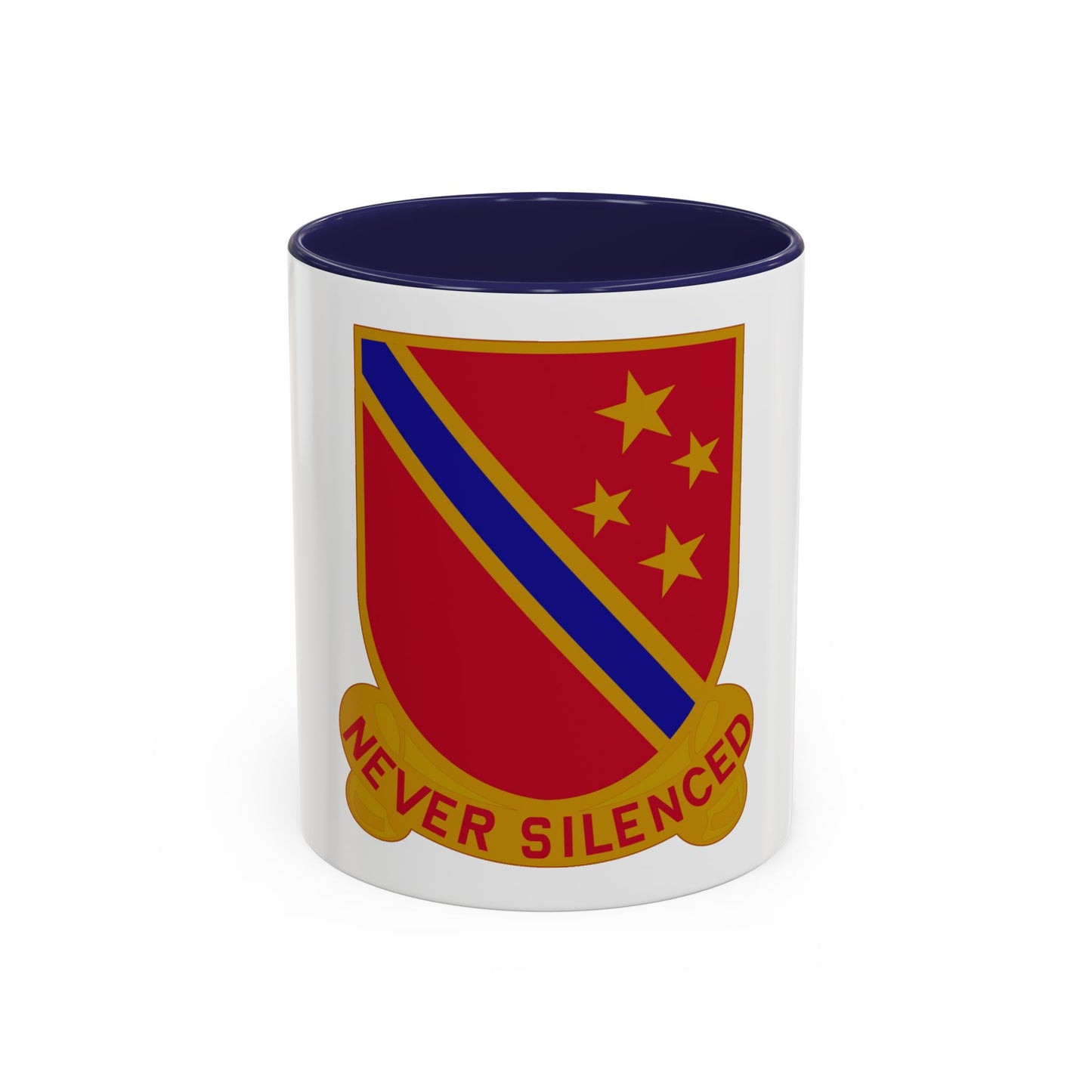 636th Field Artillery Battalion (U.S. Army) Accent Coffee Mug