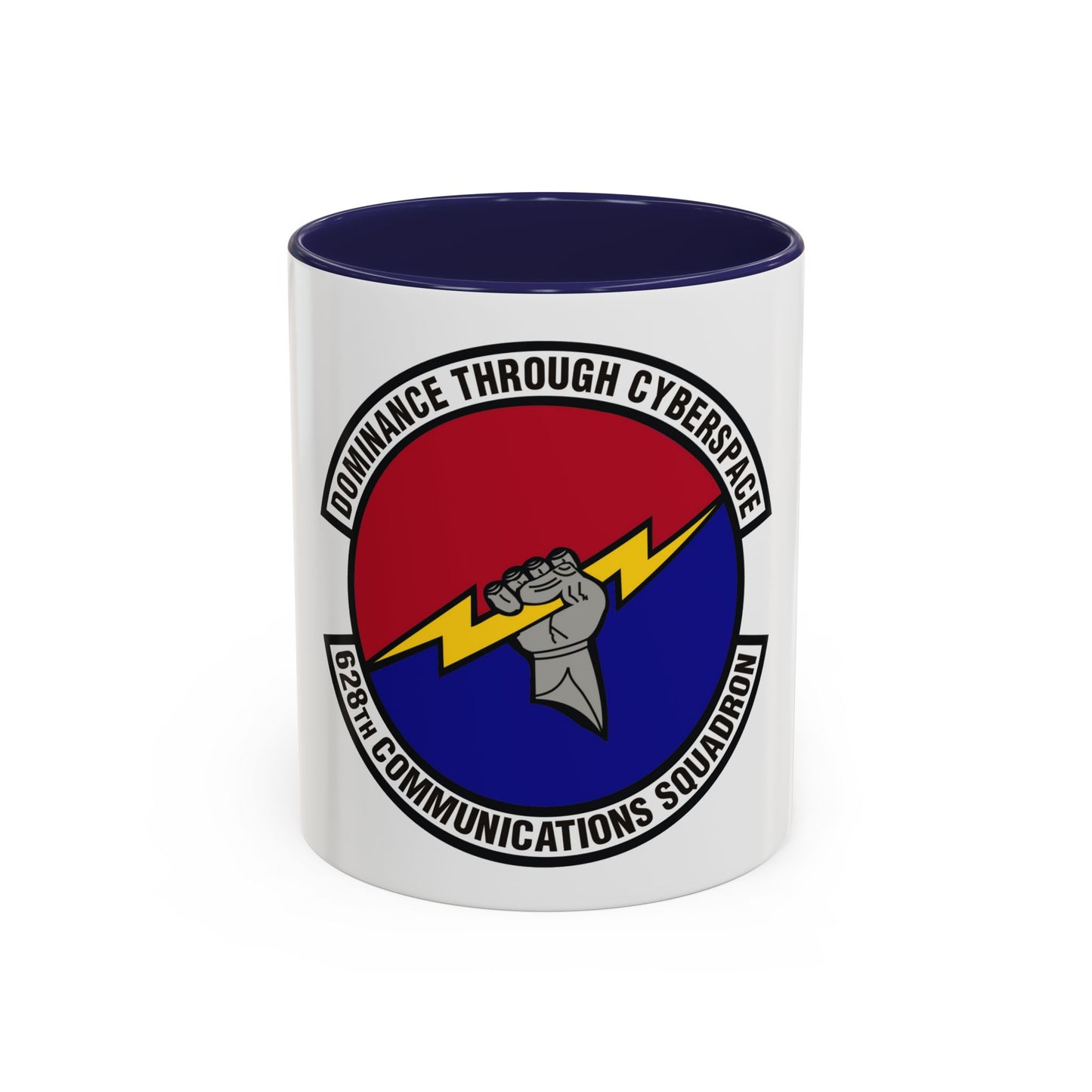628th Communications Squadron (U.S. Air Force) Accent Coffee Mug