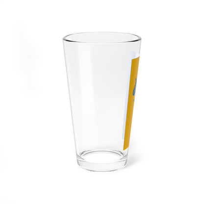 Flag of Pecsely (Hungary) Pint Glass 16oz