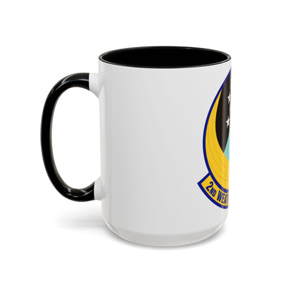 2d Weather Squadron (U.S. Air Force) Accent Coffee Mug