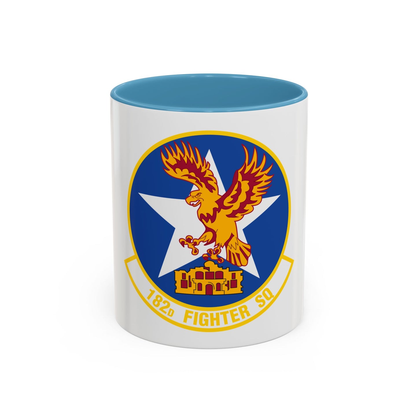 182 Fighter Squadron (U.S. Air Force) Accent Coffee Mug