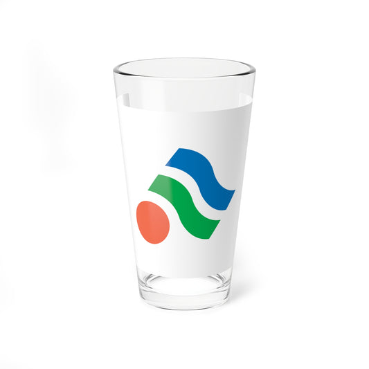 Flag of Yawatahama Ehime (Japan) Pint Glass 16oz