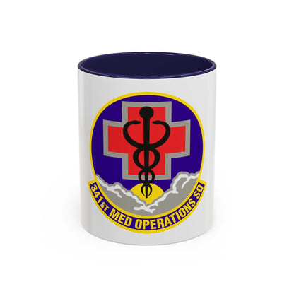 341st Medical Operations Squadron (U.S. Air Force) Accent Coffee Mug