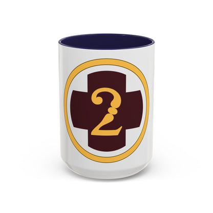 2 Medical Brigade (U.S. Army) Accent Coffee Mug