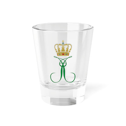 Imperial Monogram of Princess Isabelle of Orléans-Braganza (Brazil) (Coat of Arms) Shot Glass 1.5oz