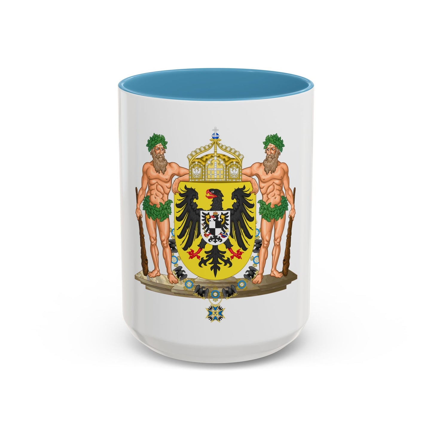 Middle imperial coat of arms of Germany - Accent Coffee Mug