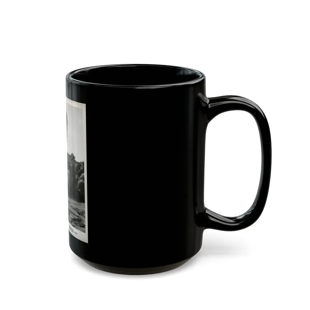 Eve Meyer #57 (Vintage Female Icon) Black Coffee Mug-Go Mug Yourself