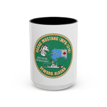 USCGC Mustang WPB 1310 v2 (U.S. Coast Guard) Accent Coffee Mug
