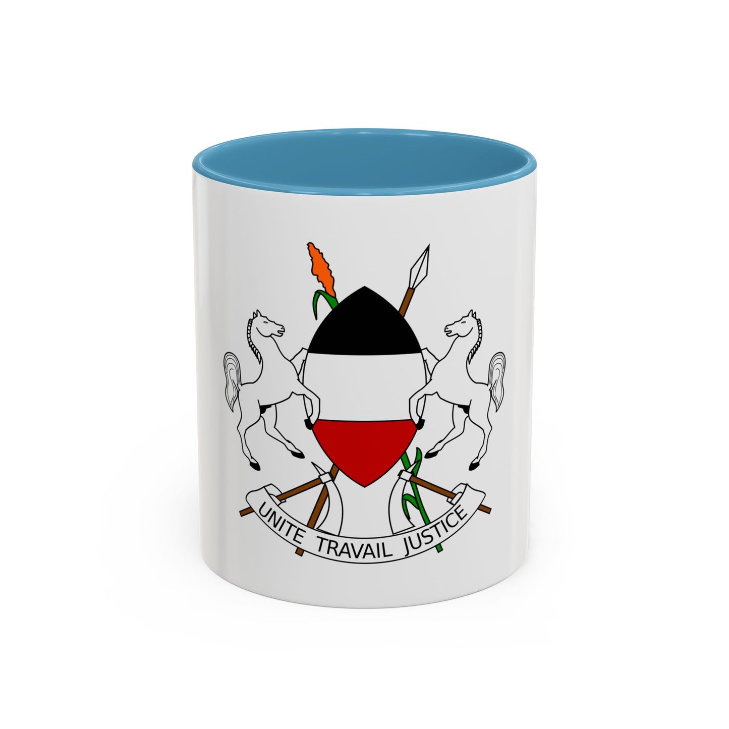 Coat of arms of Upper Volta (1967-1984) - Accent Coffee Mug
