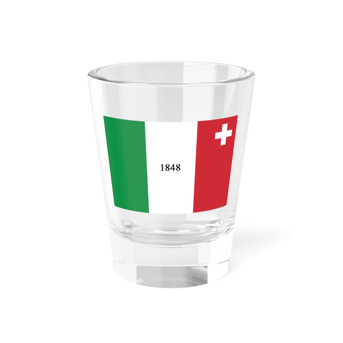 DrapeauNE1848 (Switzerland) Shot Glass 1.5oz