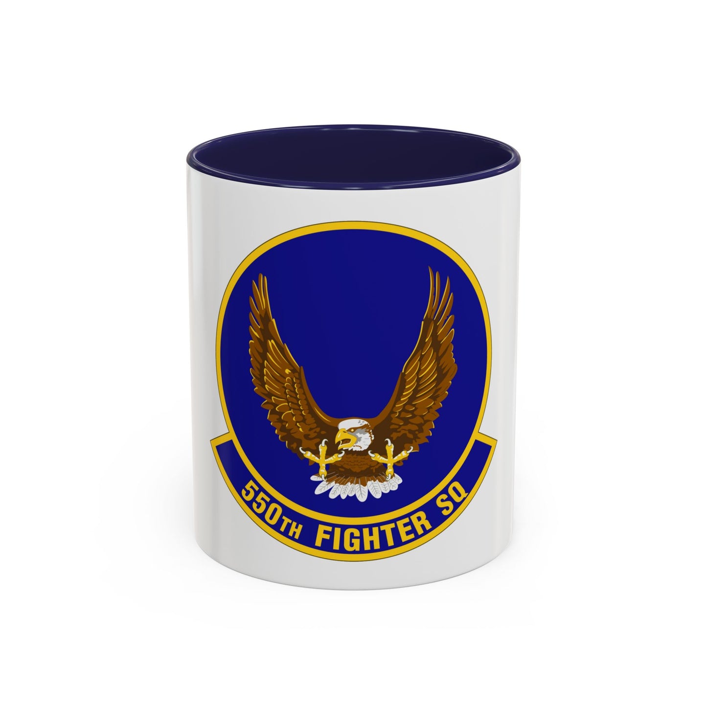 550 Fighter Squadron AETC (U.S. Air Force) Accent Coffee Mug