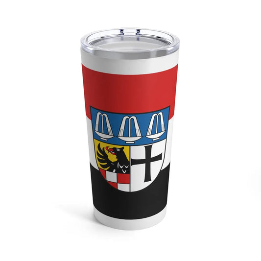 Flag of Bad Kissingen Germany - Tumbler 20oz-20oz-Go Mug Yourself