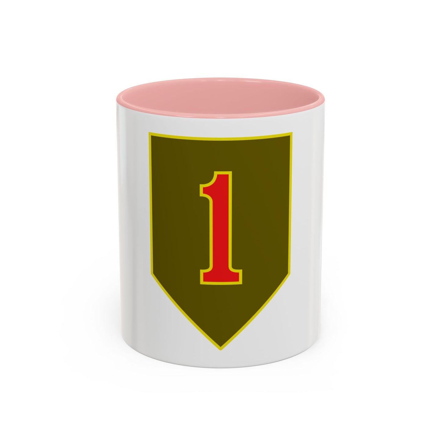 1st Infantry Division (U.S. Army) Accent Coffee Mug