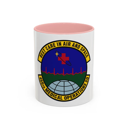 460th Medical Operations Squadron (U.S. Air Force) Accent Coffee Mug